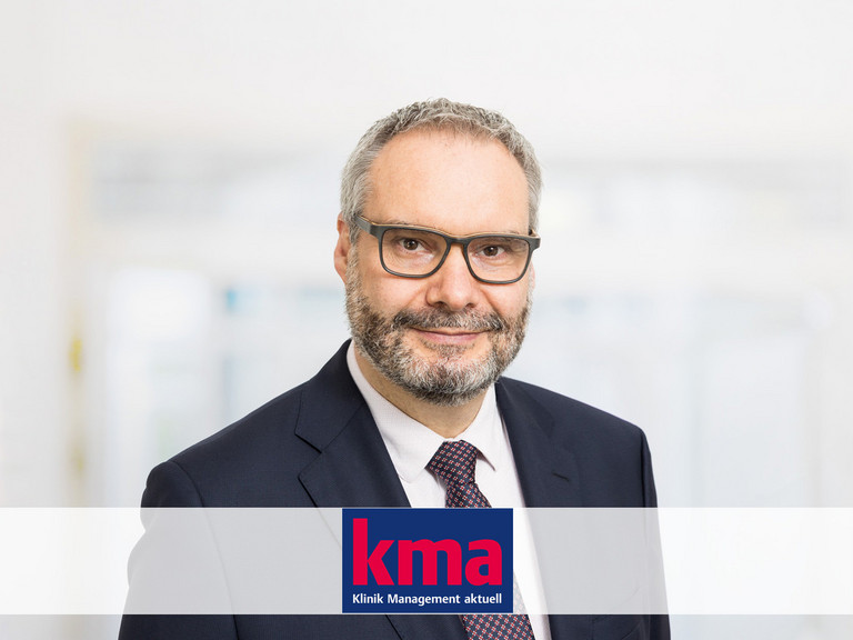 Roy J. Noack, Geschäftsführer des Immanuel Krankenhaus Berlin im Interview mit kma online 