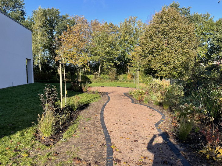 Ein Foto des Gartenprojekts Oase für das Albertinen Hospiz Norderstedt