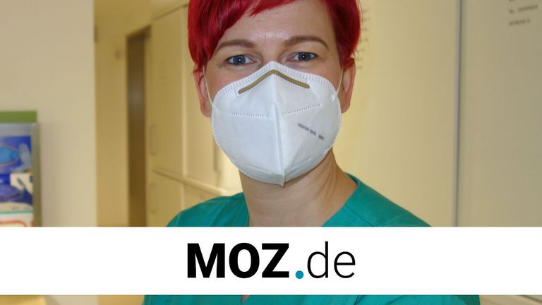 Immanuel Klinikum Bernau Herzzentrum Brandenburg - Pflegerische Bereichsleiterin Fanni Mehner gibt Einblick auf Alltag einer Corona-Station im Interview mit der MOZ