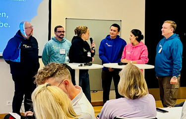 Podiumsgespräch des Albertinen Krankenhauses beim Workshop zur Integration internationaler Pflegekräfte