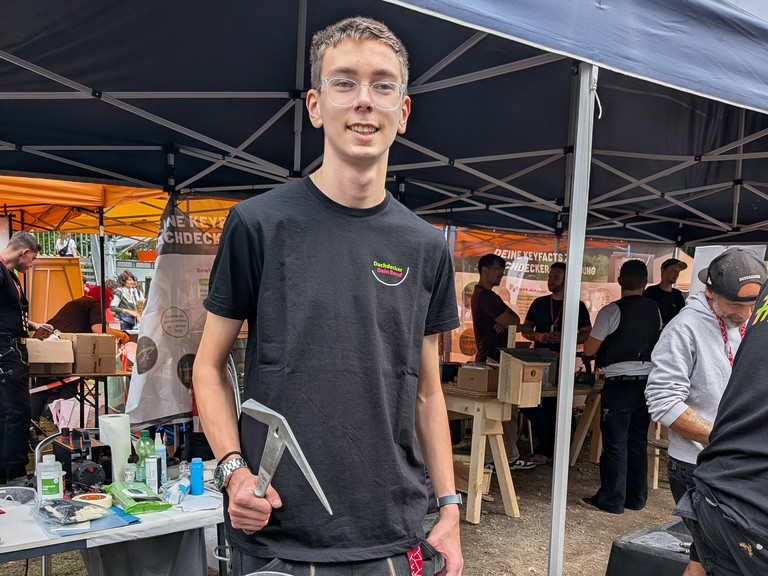 Azubi der Werkstück Raumgestaltung & Versorgungstechnik GmbH