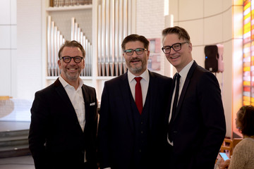 Prof. Dr. Thorsten Hanke, Prof. Dr. Peter Bannas und Prof. Dr. Karsten Sydow beim 119. Albertinen-Jahresfest der Immanuel Albertinen Diakonie in Hamburg. Prof. Dr. Thorsten Hanke, Prof. Dr. Peter Bannas und Prof. Dr. Karsten Sydow beim 119. Albertinen-Jahresfest der Immanuel Albertinen Diakonie in Hamburg.