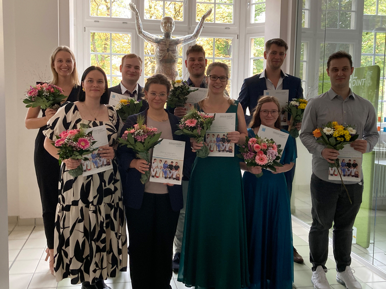 Absolventen Pflegefachausbildung - Immanuel Klinikum Bernau