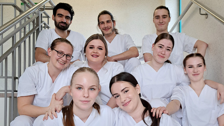 Neue Pflege-Azubis im Immanuel Klinikum Bernau