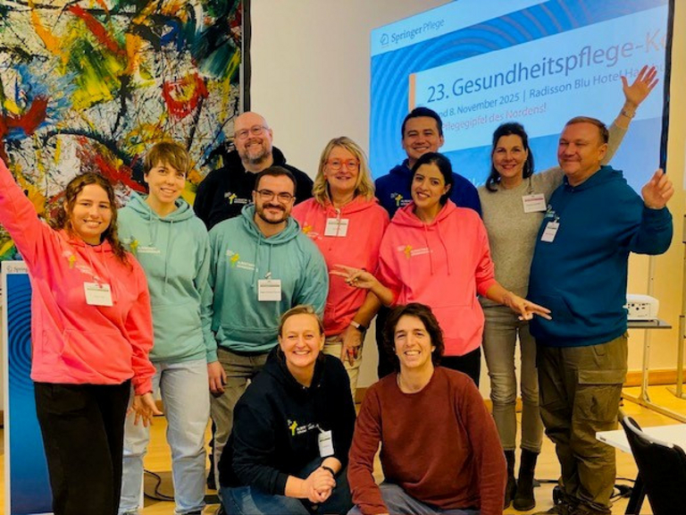 Albertinen Krankenhaus Team beim 23. Springer Gesundheitspflege-Kongress 2025 in Hamburg