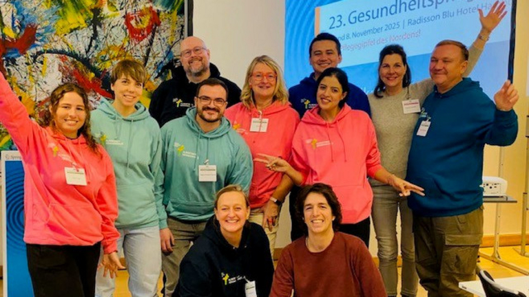 Albertinen Krankenhaus Team beim 23. Springer Gesundheitspflege-Kongress 2025 in Hamburg