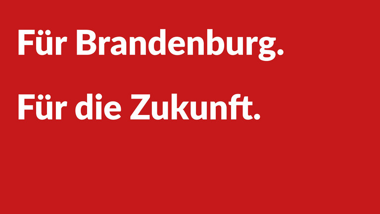 Immanuel Universitätskliniken im Verbund Bernau Rüdersdorf - Medizinische Hochschule Brandenburg Theodor Fontane  - Schriftzug Für Brandenburg. Für die Zukunft.