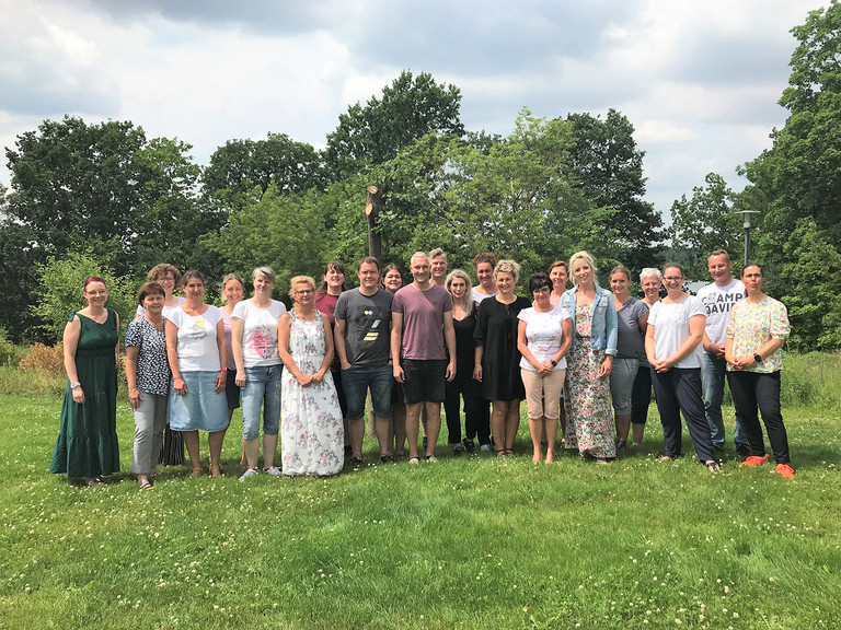 Immanuel Klinik Rüdersdorf - Karriere - Nachricht - "Refreshertag" in Rüdersdorf - Praxisanleiter Gruppenbild