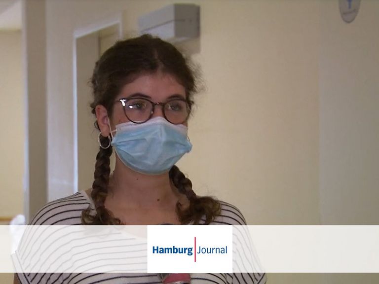 Evangelisches Amalie Sieveking Krankenhaus - Leonie Cramer beim Bundesfreiwilligendienst im Krankenhaus