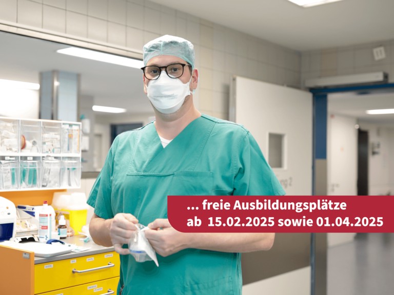 ATA im OP-Bereich - Ausbildung ATA - Amalie Sieveking Krankenhaus Hamburg-Volksdorf