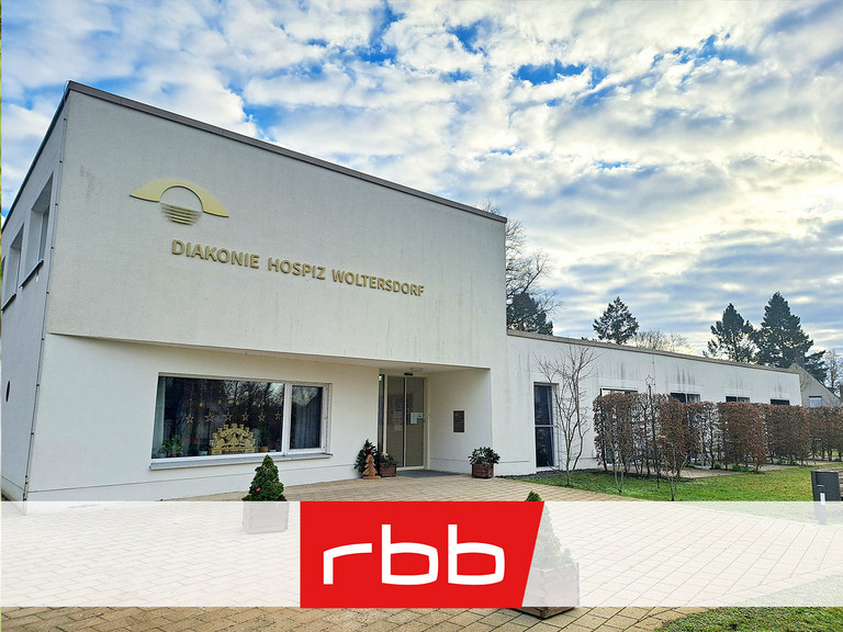 Frontansicht des Diakonie Hospiz Wannsee Frontansicht des Diakonie Hospiz Wannsee